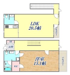 西宮サニーヒルズの物件間取画像